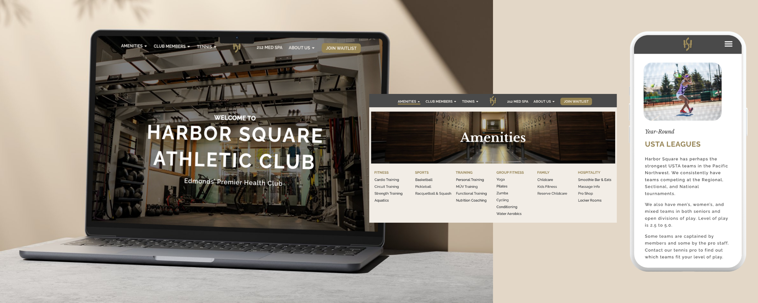 Harbor Square Athletic Club Redesign